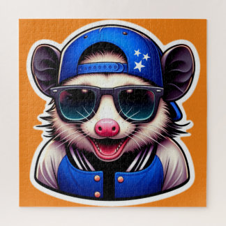 OPOSSUM IN VARSITY JACKET 3 LEGPUZZEL