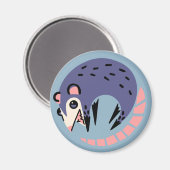 Opossum magneet (Voorkant / Achterkant)