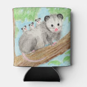 Opossum mama blikjeskoeler (Achterkant)