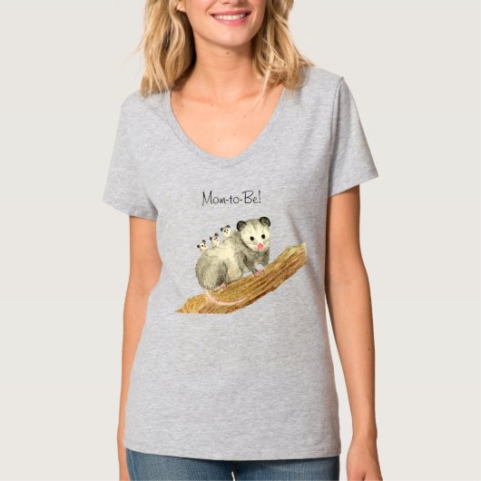 Opossum mama t-shirt (Voorkant)