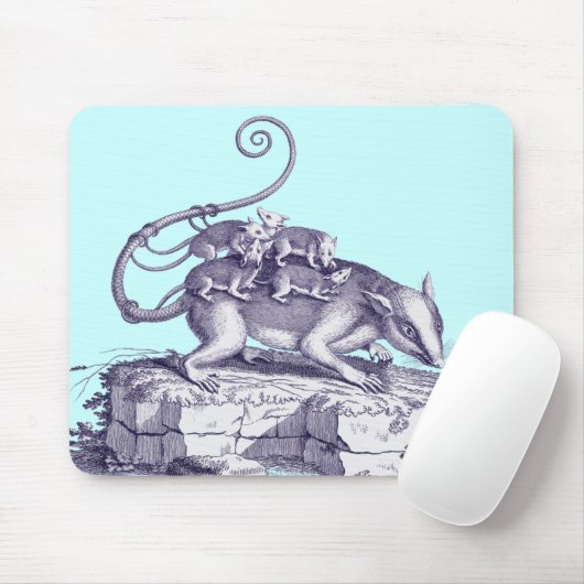 Opossum Mousepad Muismat (Met muis)