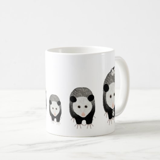 Opossum Mug (Devant droit)
