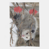 Opossum Natuur Keuken Handdoek (Verticaal)