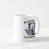 Opossum Office Mug - Per My Last Email Funny Coffe (Devant droit)