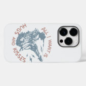 Opossum Possum wensend voor liefde grappige dierli Case-Mate iPhone Case (Achterkant (horizontaal))