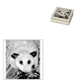 OPOSSUM RUBBER STAMP 	RUBBERSTEMPEL (Gestempeld)