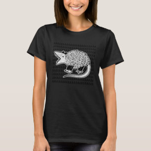 Opossum schreeuwen Leuke Trash Gang Meme Sarcastis T-shirt