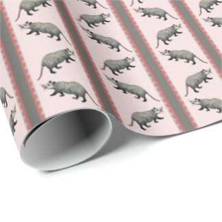 Opossum Stripe Cadeaupapier