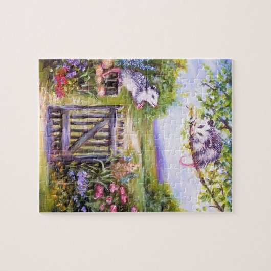 Opossum SUMMER CONVERSATION Puzzle (Horizontal)