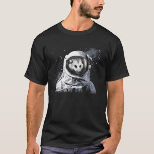 Opossum T - shirts Possum Astronaut Space