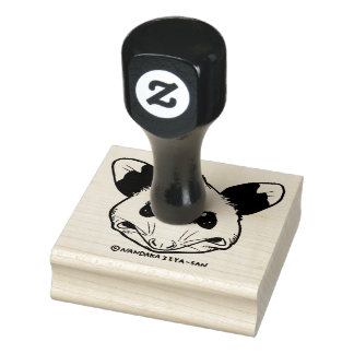 Opossum "UGH..." Rubberstempel