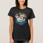 Opossum zal trucs doen voor parasieten t-shirt (Voorkant)