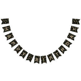 Opossums in een bessenveld in zwart vlaggetjes