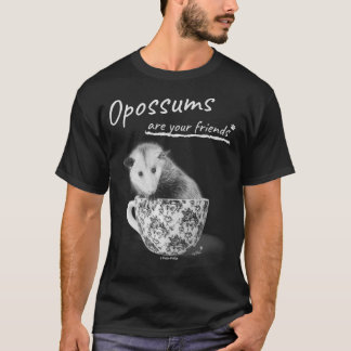 Opossum's zijn je vrienden t-shirt