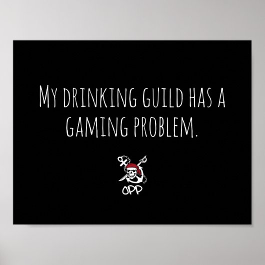 OPP Drinking Guild | Poster (Voorkant)