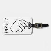 OPPA KOREA BAGAGELABEL (Voorkant horizontaal)