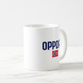 OPPDAL Noorwegen Koffiemok (Voorkant rechts)