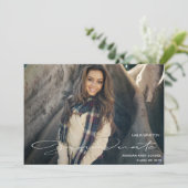 Opperste ⎢ Afstuderen fotokaart Feestdagenkaart (Staand voorkant)