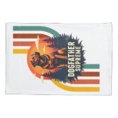 opperste Kussensloop van de hondenvader (Achterkant-Links)