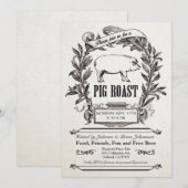 Opperste  uitvindingen rond varkensroast kaart (Voorkant / Achterkant)