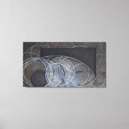 Oppervlak (Interactie 4) Canvas Afdruk