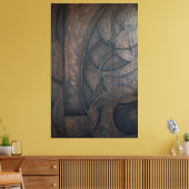 Oppervlak (Iteratie 1) Canvas Afdruk (Insitu (Woonkamer))