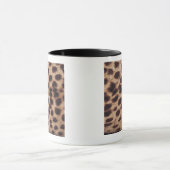 Oppervlak van de gevlekte feline mok (Midden)