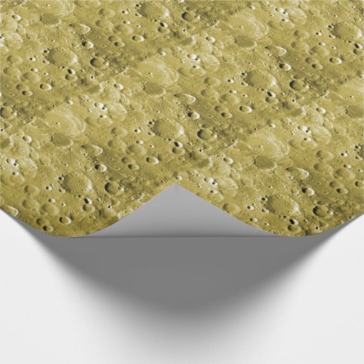 Oppervlak van de maan cadeaupapier (Hoek)