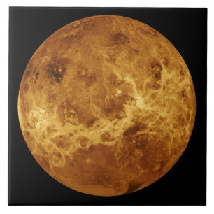Oppervlak van de Planet Venus Tegeltje