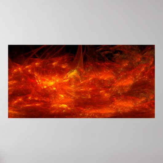 Oppervlak van het Poster van de zon (Voorkant)