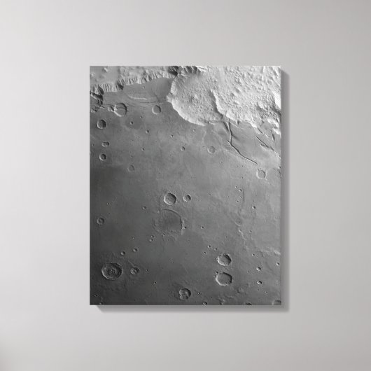 Oppervlak van Mars 2 Canvas Afdruk (Voorkant)