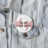 Oppervlakkige knop ronde button 7,6 cm (In situ)