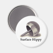 Oppervlakte Hippie Magneten (Voorkant / Achterkant)