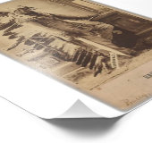 Oppervlakte in het gezicht foto afdruk (Hoek)