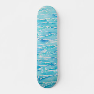Oppervlaktewatergolven Oceaan Zee Skateboard
