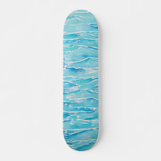 Oppervlaktewatergolven Oceaan Zee Skateboard