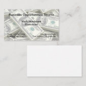 Opportunités de marketing d'entreprise Cartes de v (Devant / Derrière)