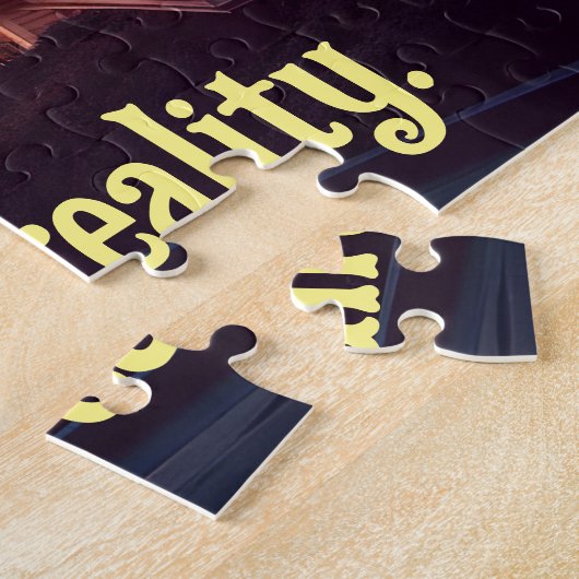 'Opposite Day: SF's unique Twist on Reality' Legpuzzel (Zijkant)