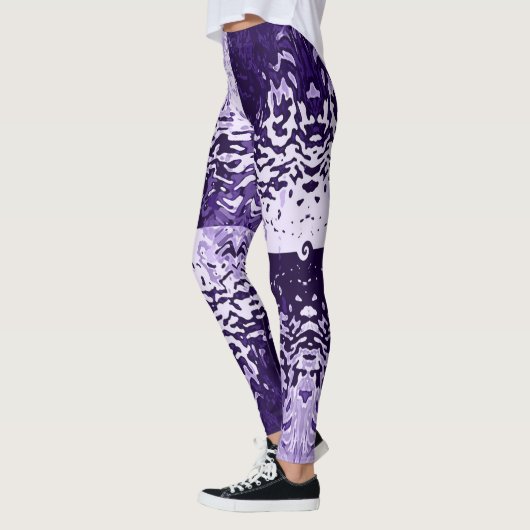Opposites Attract Purple Leggings (Gauche)