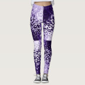 Opposites Attract Purple Leggings (Devant)