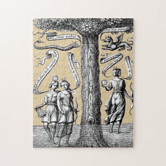 Opposites United by Conjunction in Alchemy Legpuzzel (Verticaal)