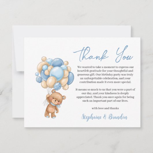 Oprechte Bedankt voor uw bedachtzaamheid Feestdagenkaart (Voorkant)