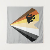 Oprechte Beer Pride Tapestry Wandkleed (Voorkant (horizontaal))