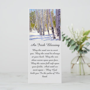 oprechte condoleances Irish Blessing Sympathy Card
