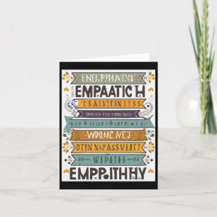 Oprechte connecties Inspirerend empathie citaten Kaart