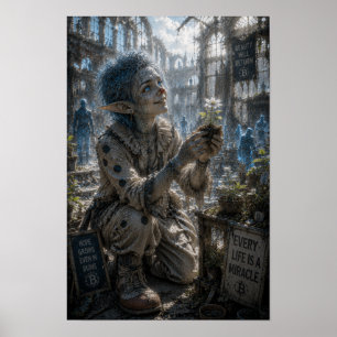 Oprechte Geloof / Clown / Plantenexpositie Poster