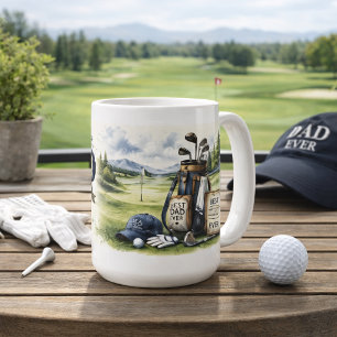 Oprechte Golf Tribute voor Papa Koffiemok