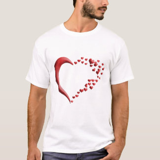 "Oprechte liefde in de lucht" "Love’s Crescent Jou T-shirt