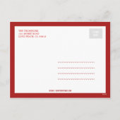 Oprechte liefde Valentijnsdag Post Kaart (Achterkant)