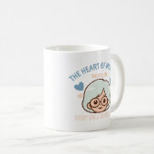 Oprechte Moeder Liefde - moederdag Koffiemok (Voorkant rechts)